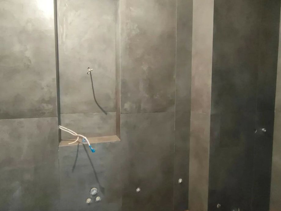 Укладка керамогранита в Санузле на 13 линии В.О. 1