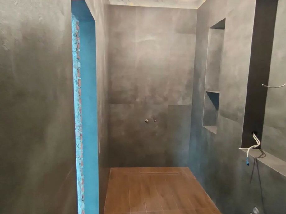 Укладка керамогранита в Санузле на 13 линии В.О. 2