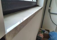 Укладка крупноформатного керамогранита на кухонный фартук в Пушкине 2