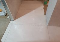 Укладка крупноформатного керамогранита на пол на Ленинском пр.  5