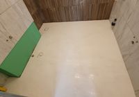 Укладка крупноформатного керамогранита на пол на Ленинском пр.  7